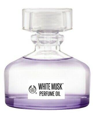 SOUVENIR عطور رجالية ونسائية THE BODY SHOP WHITE MUSK PERFUME BODY OIL WOMEN FRAGRANCE 20ml 0.6oz